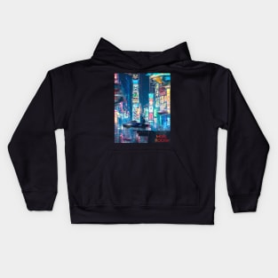 Scifi city Kids Hoodie